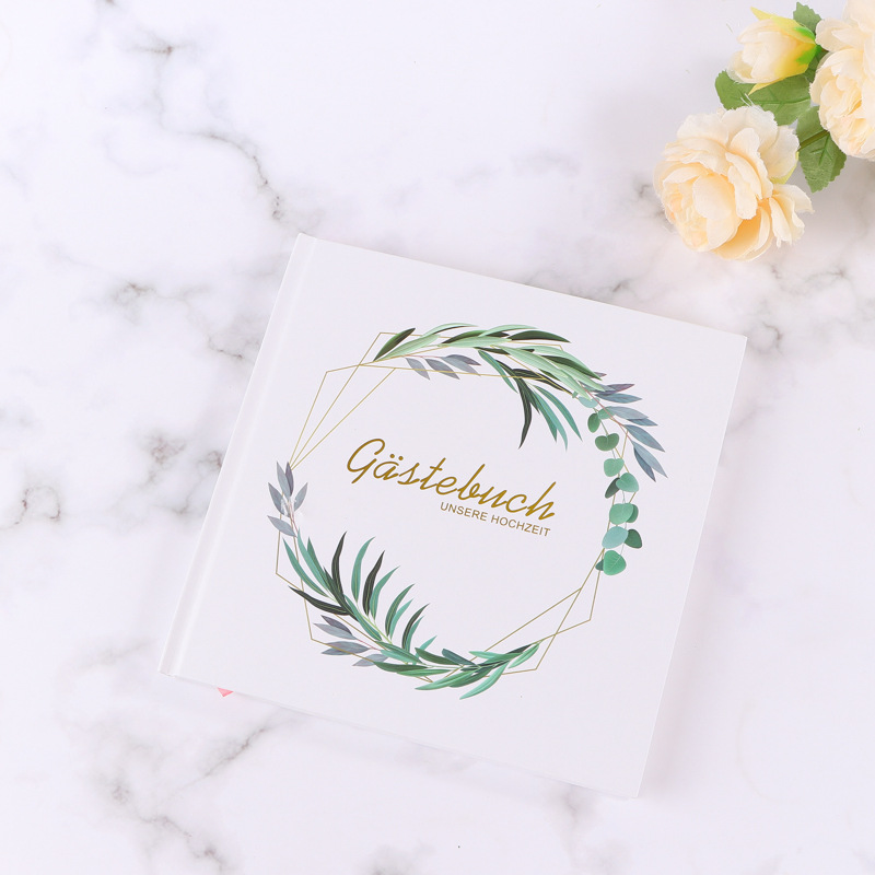 Custom Wedding Guest Book with - Personalized Guest Book avis et prix
