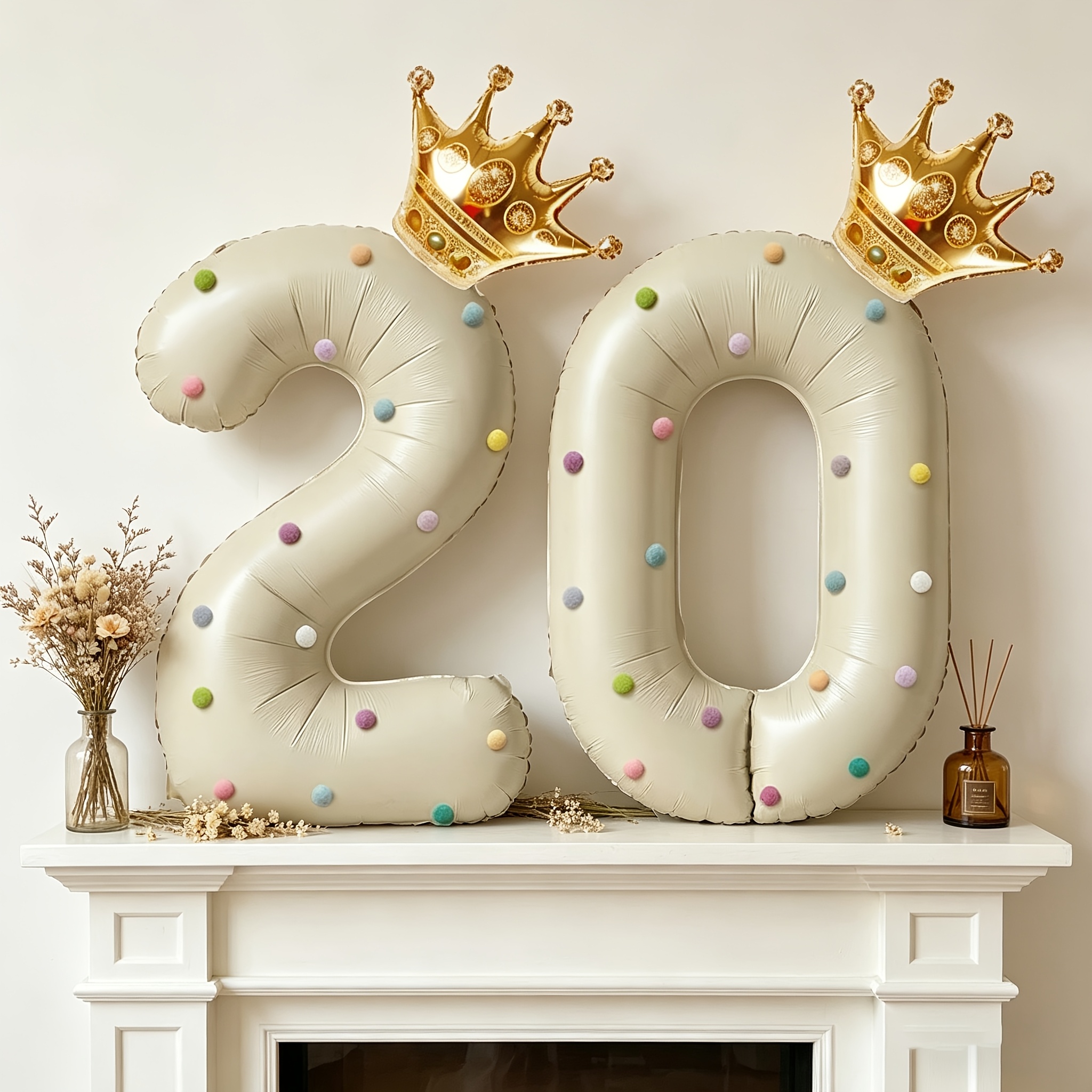 Large 40inch Cream-Colored Num - Wedding/Event Supply Store avis et prix