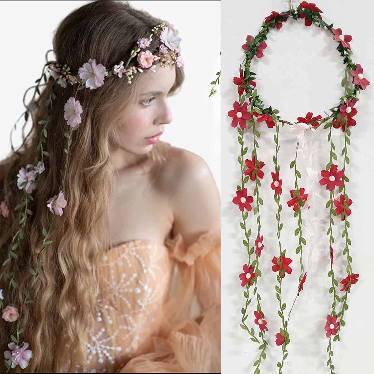 Bohemian Rattan Flower Vines C - Wedding Supply Store avis et prix