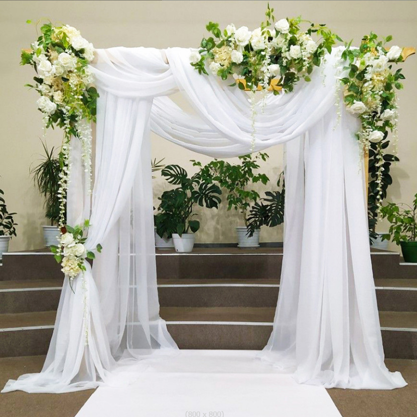 6 Meters Wedding Arch Drape Fa - Wedding Ceremony Supply avis et prix