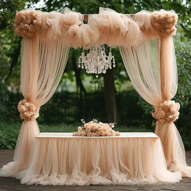 6 Meters Wedding Arch Drape Fa - Wedding Ceremony Supply avis et prix