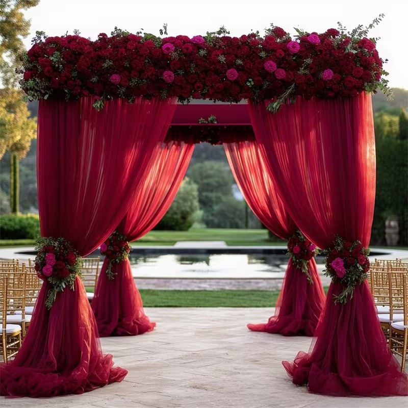 6 Meters Wedding Arch Drape Fa - Wedding Ceremony Supply avis et prix