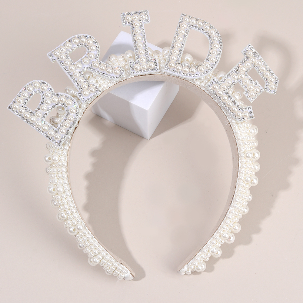 Pearl Headband Diadem Luxury B - Wedding Supply Store avis et prix