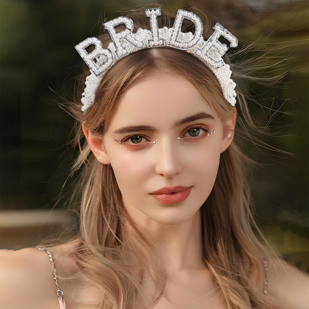 Pearl Headband Diadem Luxury B - Wedding Supply Store avis et prix