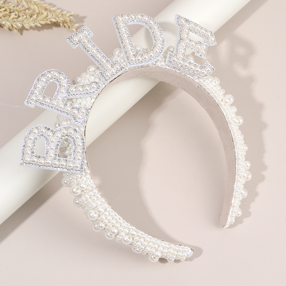 Pearl Headband Diadem Luxury B - Wedding Supply Store avis et prix