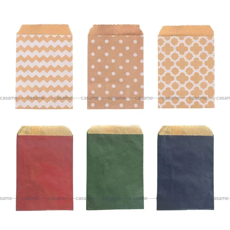 50pcs, 15x10cm Wave Dot Kraft  - Wedding Supply Business avis et prix