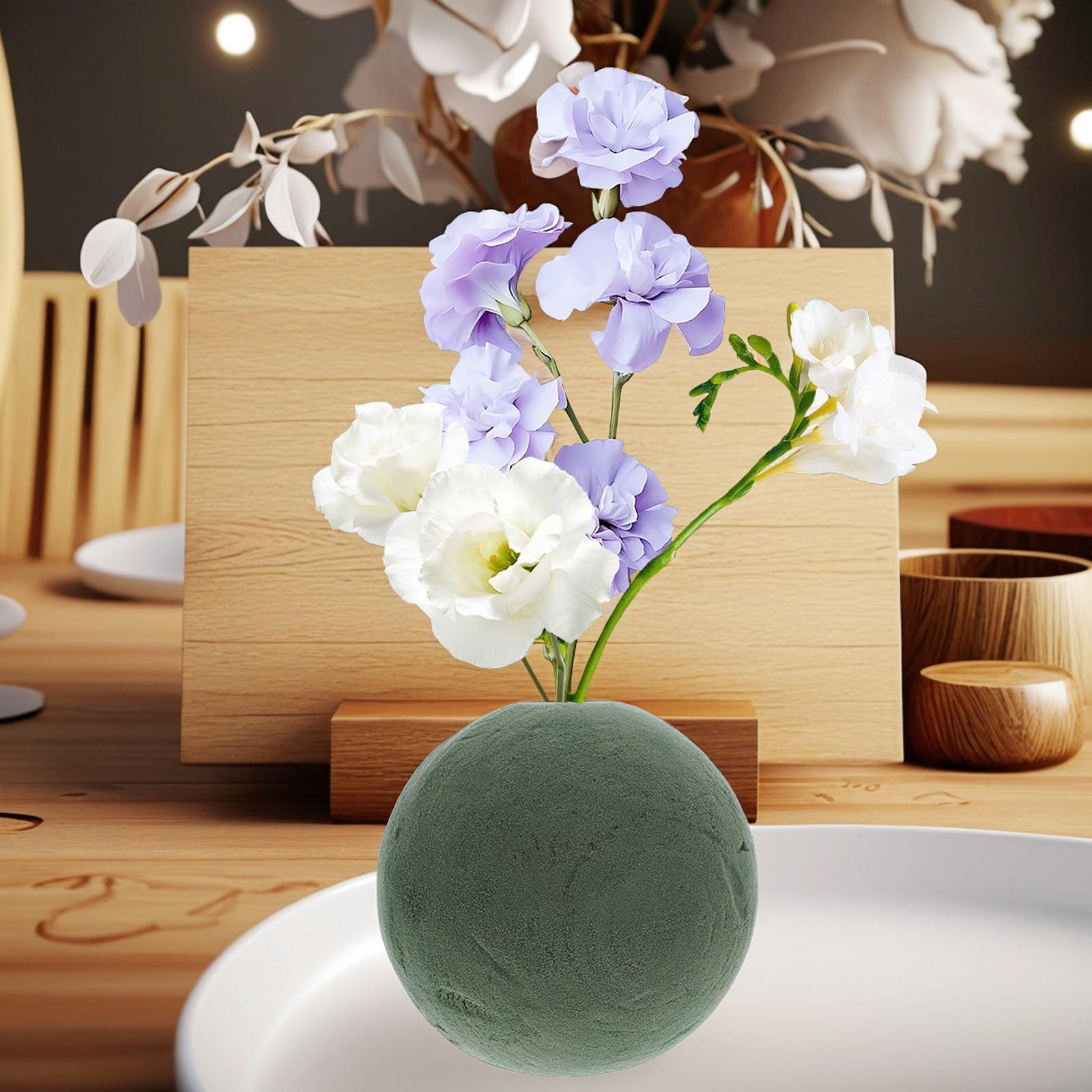 2Pcs Round Floral Foam Balls W - Wedding Floral Supply avis et prix