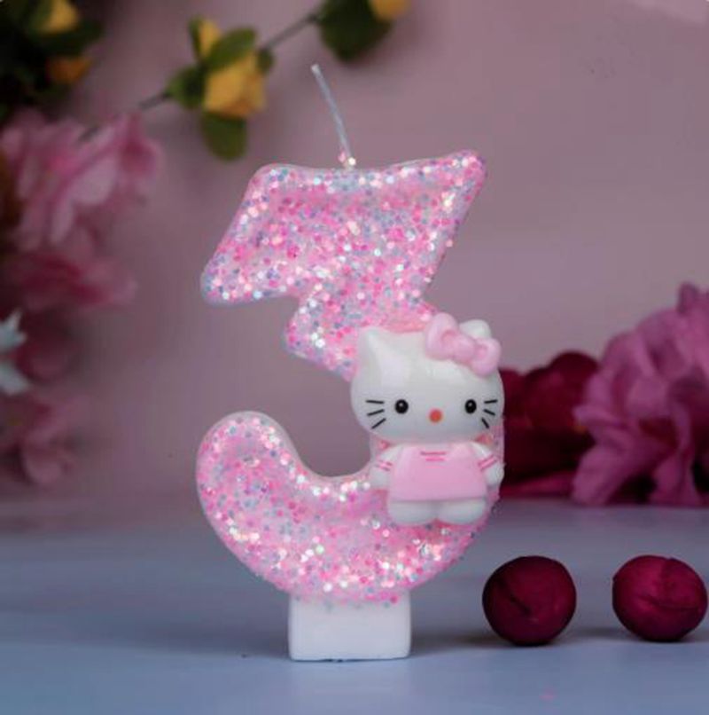 Cute Hello Kitty Cat Digital N - Unity Candle Set avis et prix