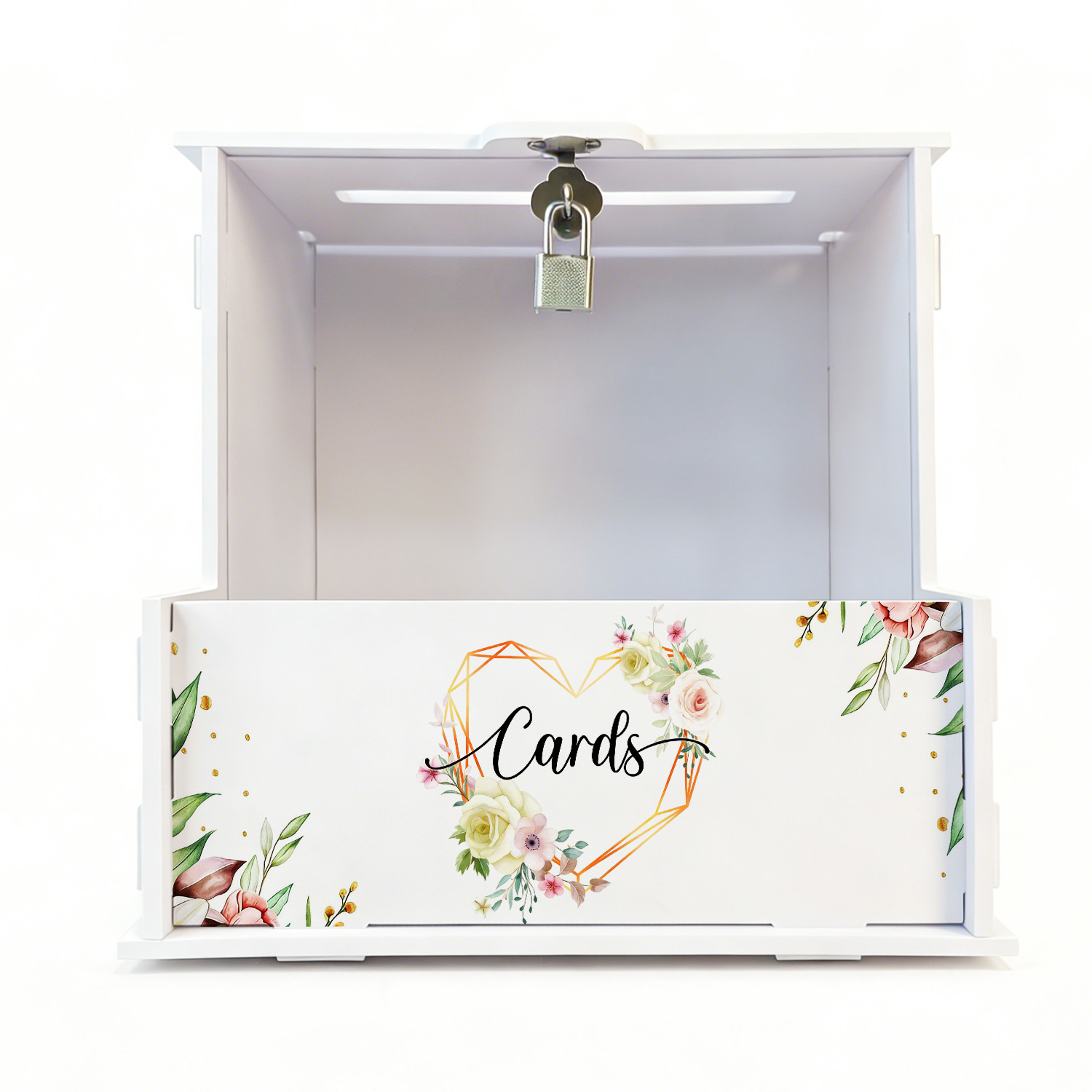 White PVC Wedding Card Boxes w - Wedding Favor Box avis et prix