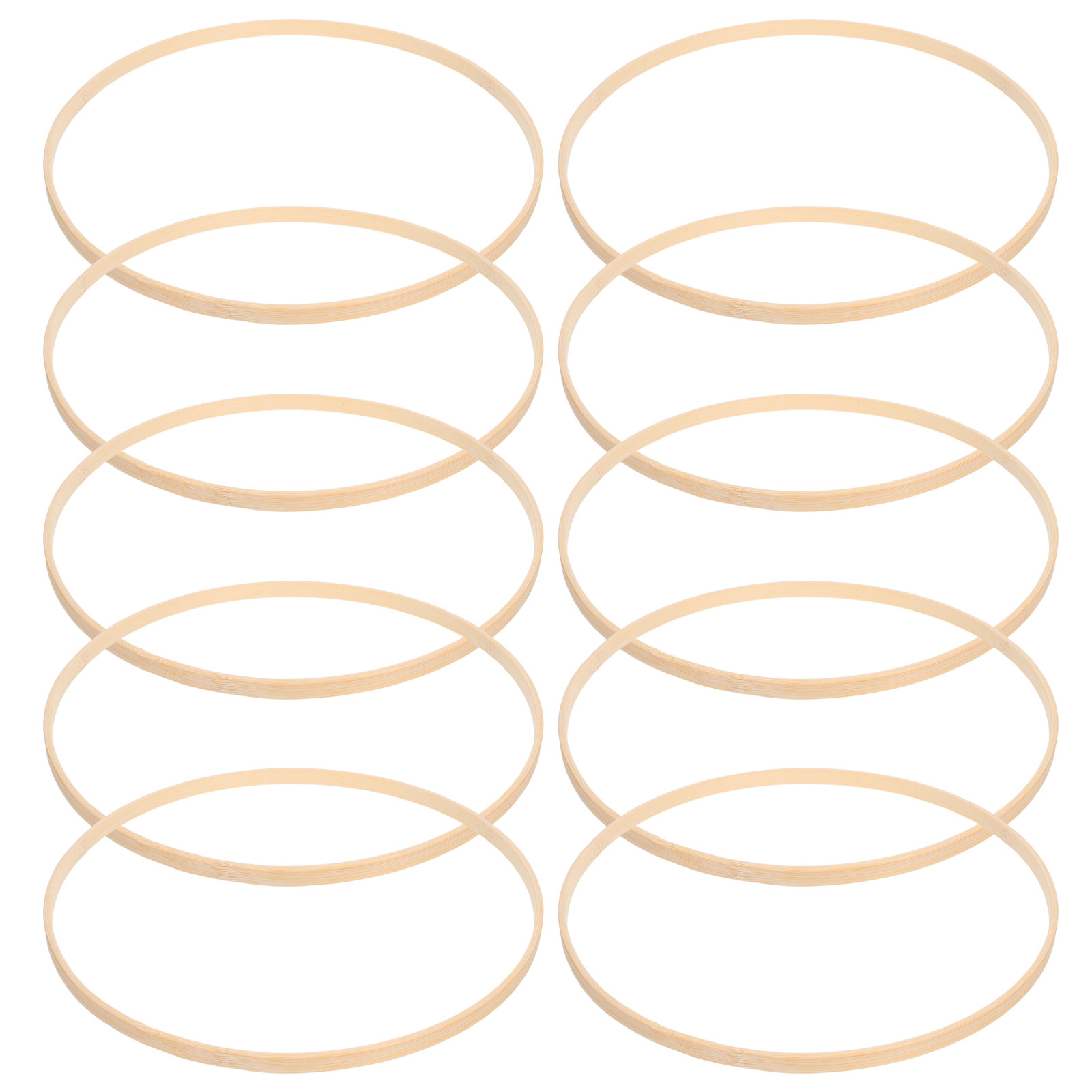 10Pcs Bamboo Floral Hoops 25Cm - Wedding Floral Supply avis et prix