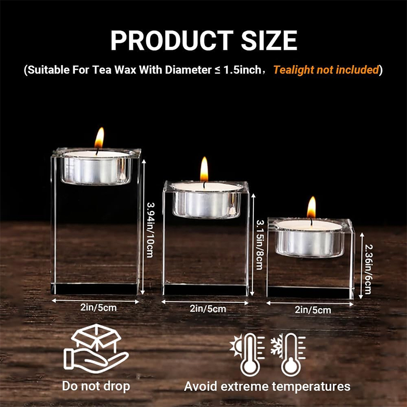Personalized Photo Crystal Can - Unity Candle Set avis et prix