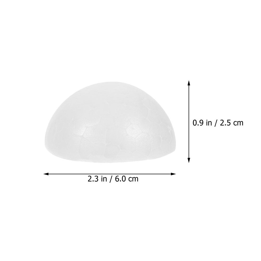 50Pcs White Half Ball Foam Flo - Wedding Floral Supply avis et prix