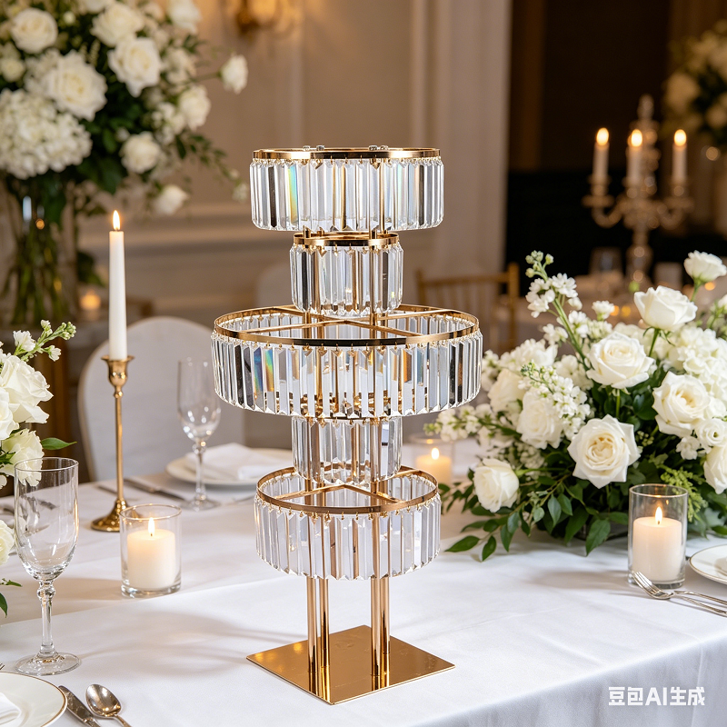 4 PCS Flower Rack Crystal Road - Wedding/Event Supply Store avis et prix