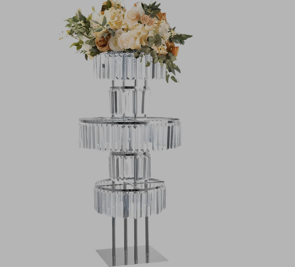 4 PCS Flower Rack Crystal Road - Wedding/Event Supply Store avis et prix
