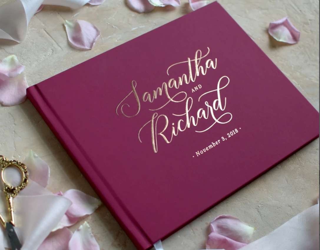 Personalized Funeral Guest Boo - Personalized Guest Book avis et prix