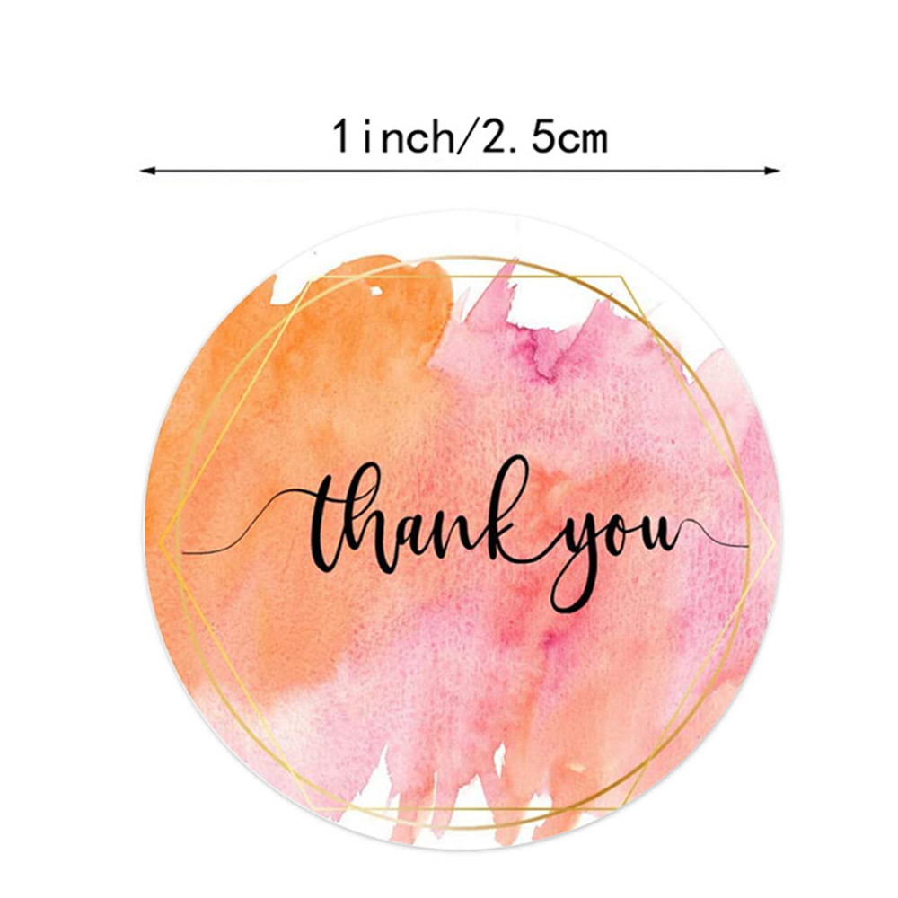 100-500 Pcs Thank You Stickers - Wedding Supply Business avis et prix