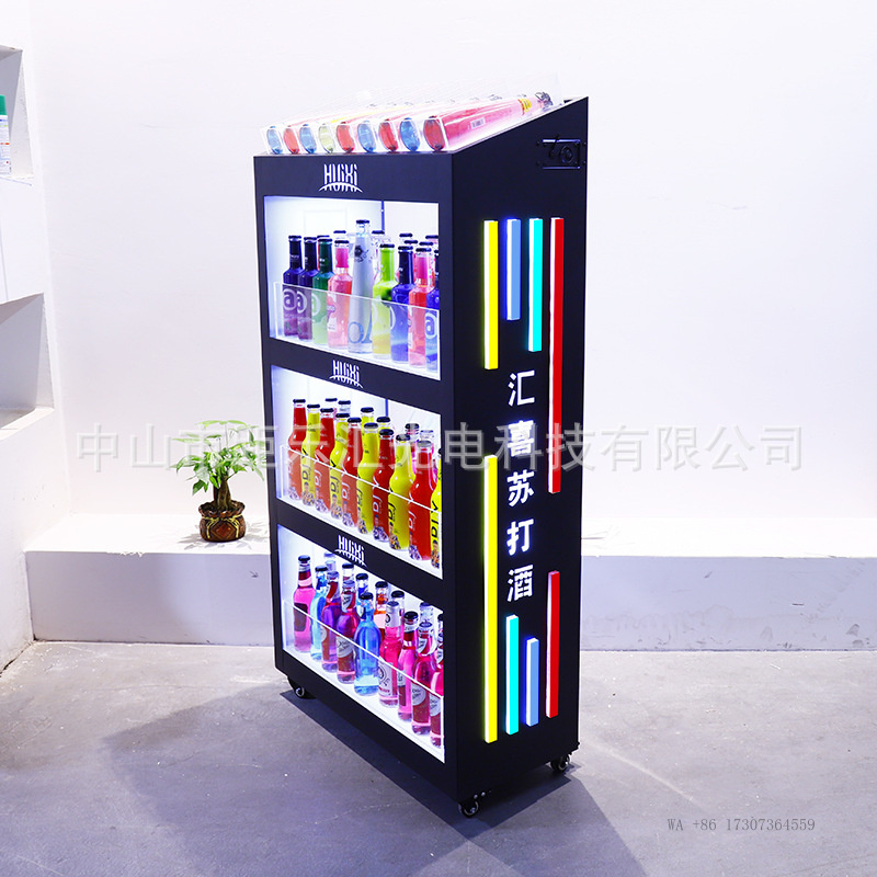 BarKTVIlluminated wine cabinet - Champagne Tower Set avis et prix