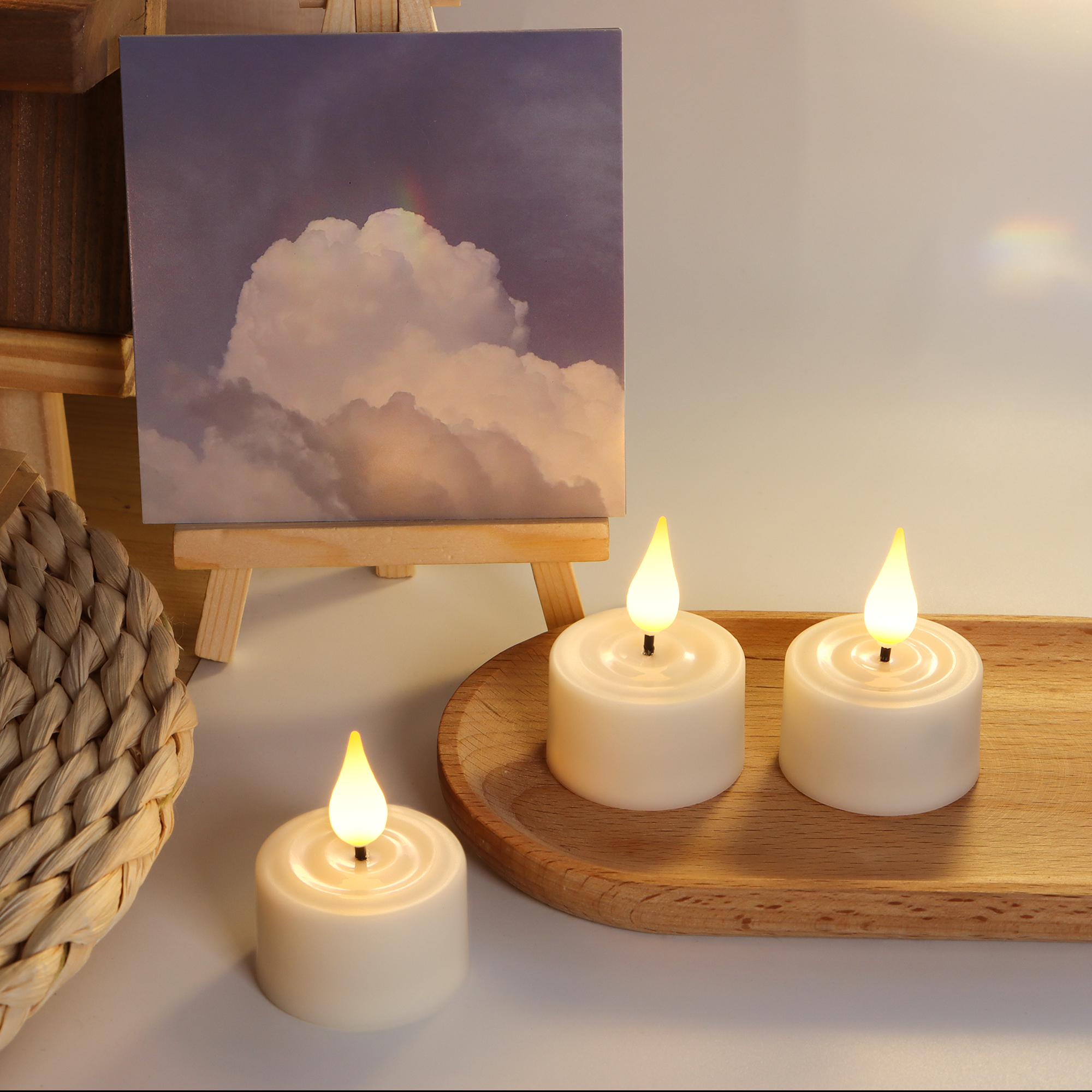 LED Candle Light Rechargeable  - Unity Candle Set avis et prix