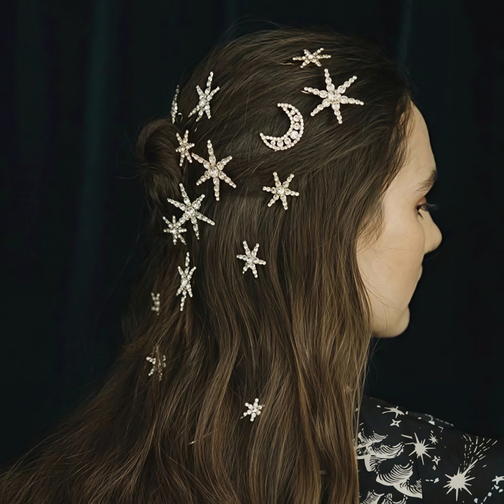 Crystal Star Hair Clip Pins Fo - Wedding Supply Store avis et prix