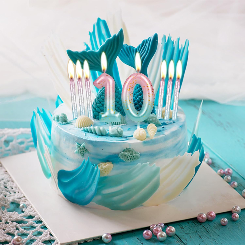 Digital Birthday Candles Pink  - Unity Candle Set avis et prix