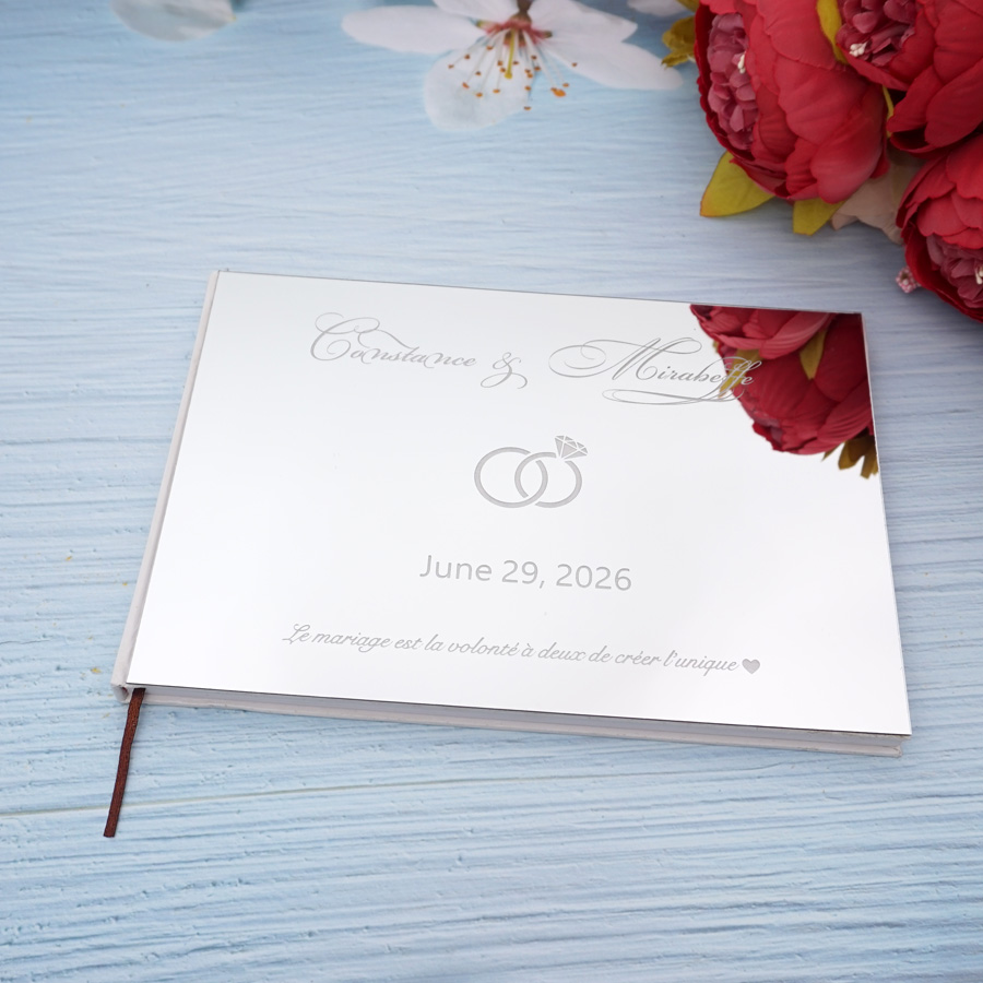 Personalized Wedding Custom Si - Personalized Guest Book avis et prix
