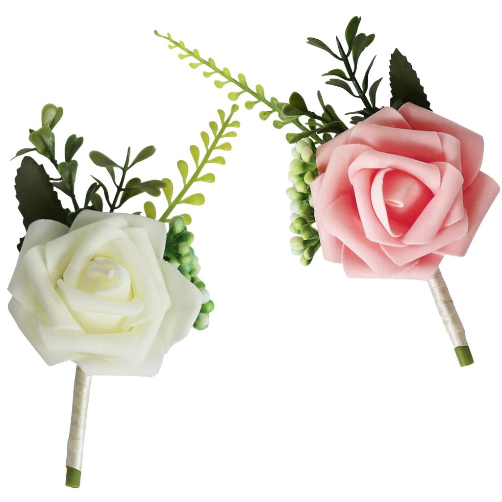 Bride Corsage PE Rose Flower B - Wedding Ceremony Supply avis et prix