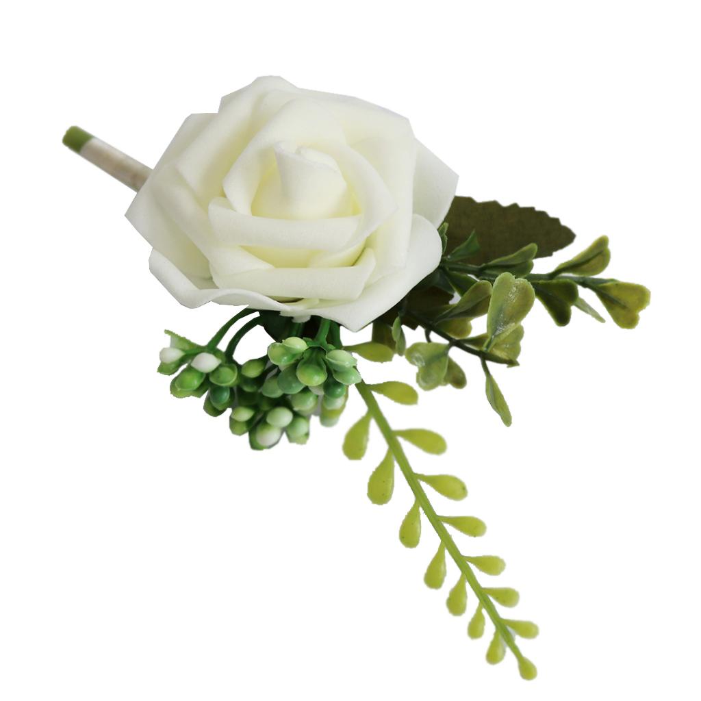 Bride Corsage PE Rose Flower B - Wedding Ceremony Supply avis et prix