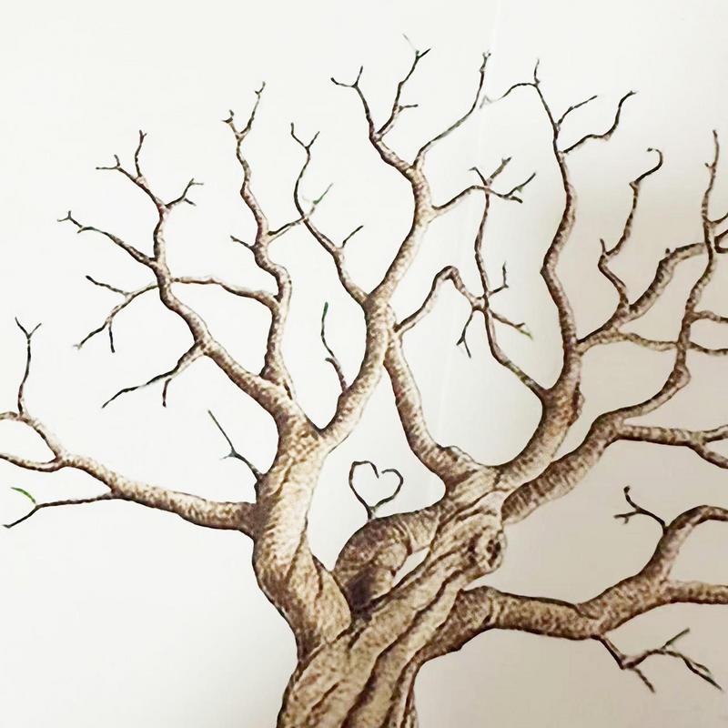 Wedding Fingerprint Tree Paint - Personalized Guest Book avis et prix