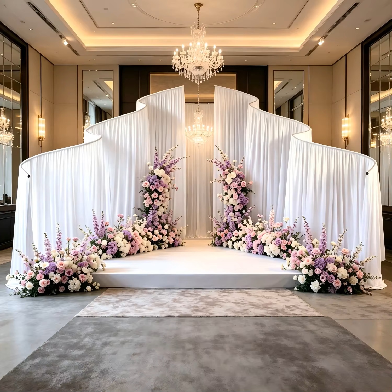 Wave Shape Metal Iron Arch Sta - Wedding/Event Supply Store avis et prix