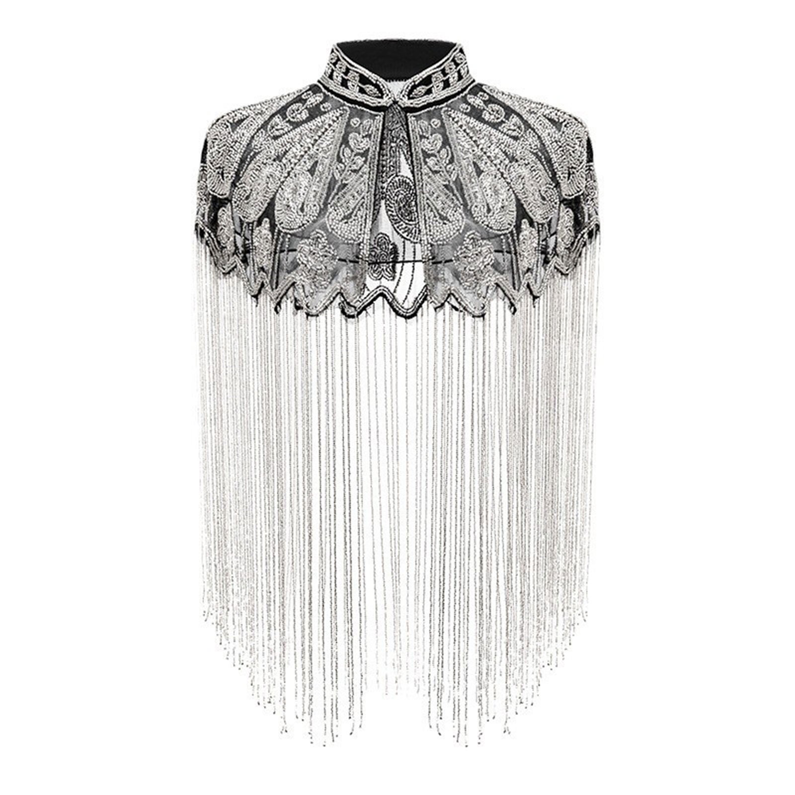 Sequins Beaded Evening Cape Wo - Wedding Dress Supply avis et prix