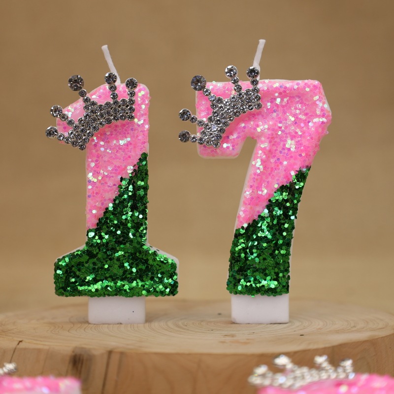 Sparkling Light Green Princess - Unity Candle Set avis et prix