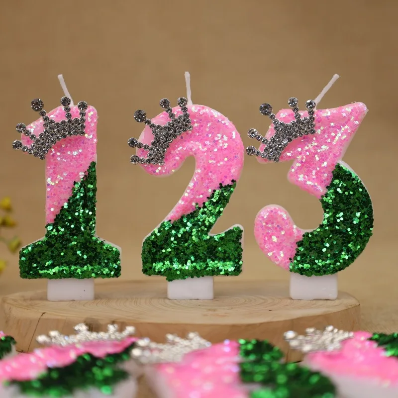 Sparkling Light Green Princess - Unity Candle Set avis et prix