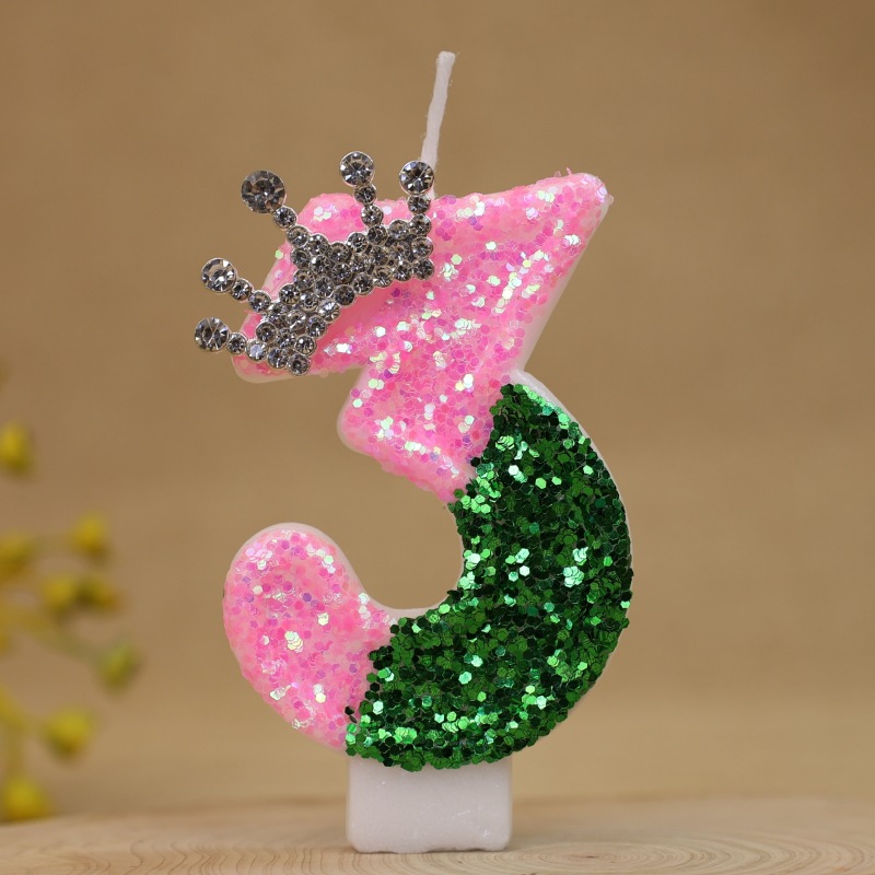 Sparkling Light Green Princess - Unity Candle Set avis et prix