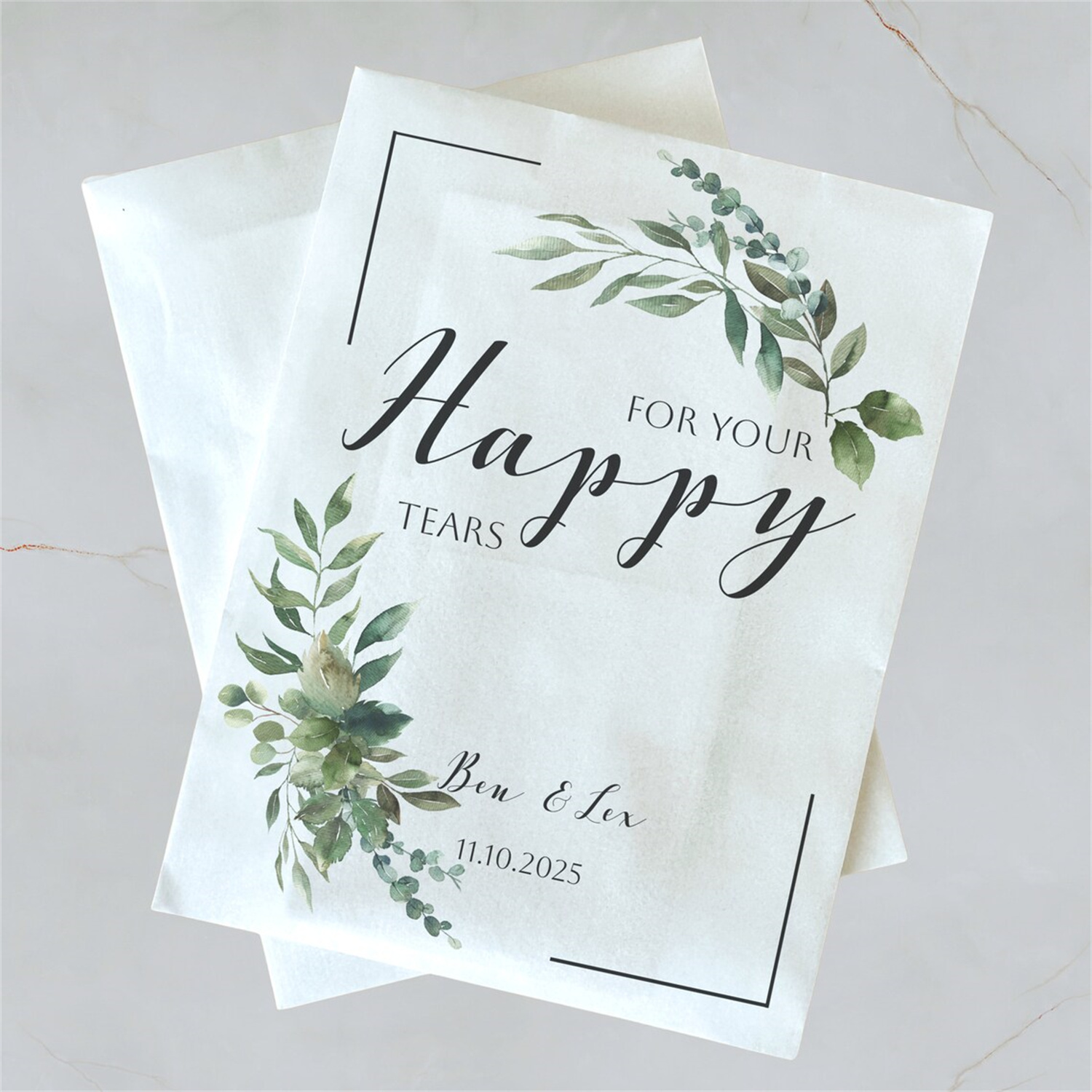 Custom Names Wedding Tears Tis - Wedding Ceremony Supply avis et prix