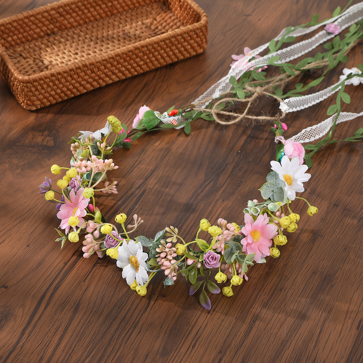 Retro Bohemia Flower Hair Crow - Wedding Supply Store avis et prix