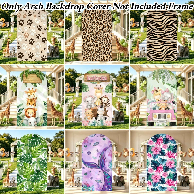 Jungle Safari Party Arch Backd - Photo Booth Prop avis et prix