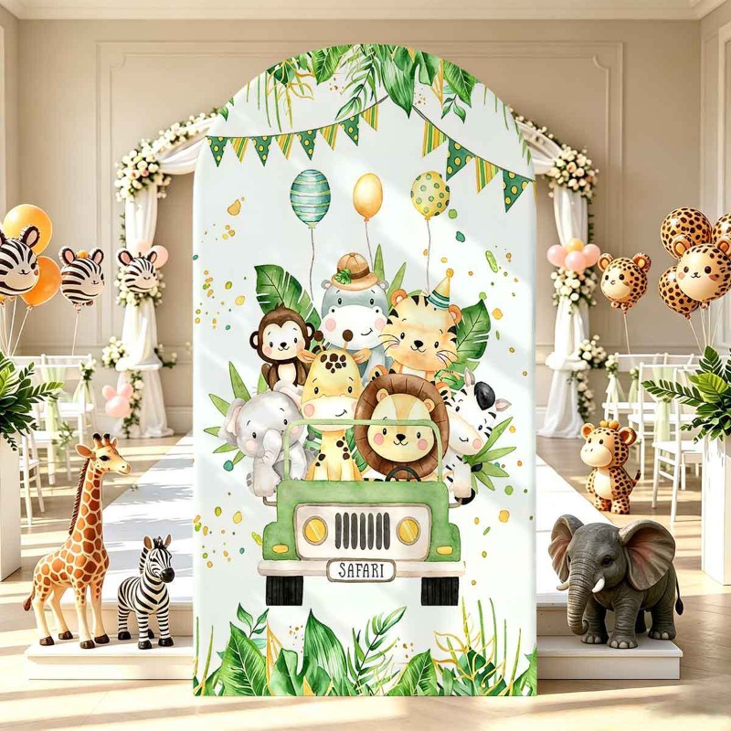 Jungle Safari Party Arch Backd - Photo Booth Prop avis et prix