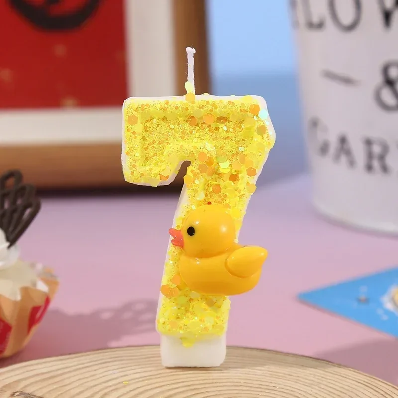 3D Mini Yellow Ducks Theme  Ca - Unity Candle Set avis et prix