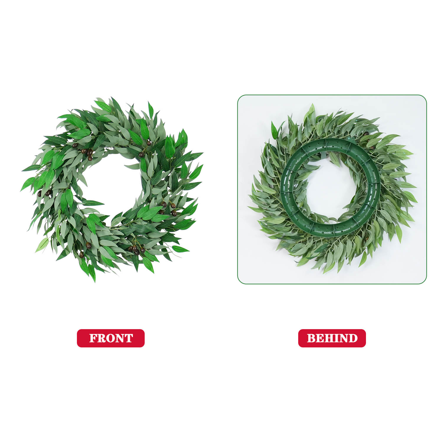 1PC Artificial Olive Leaf Spri - Wedding Ceremony Supply avis et prix