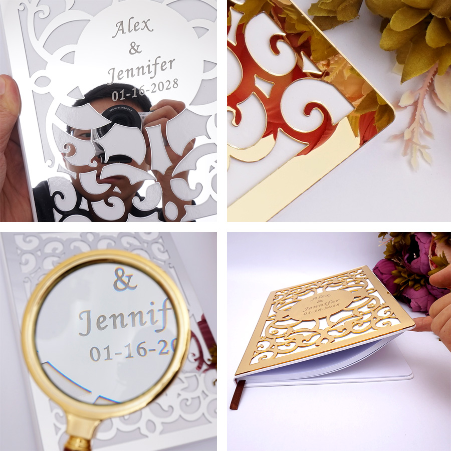 Custom Wedding Signature Guest - Personalized Guest Book avis et prix