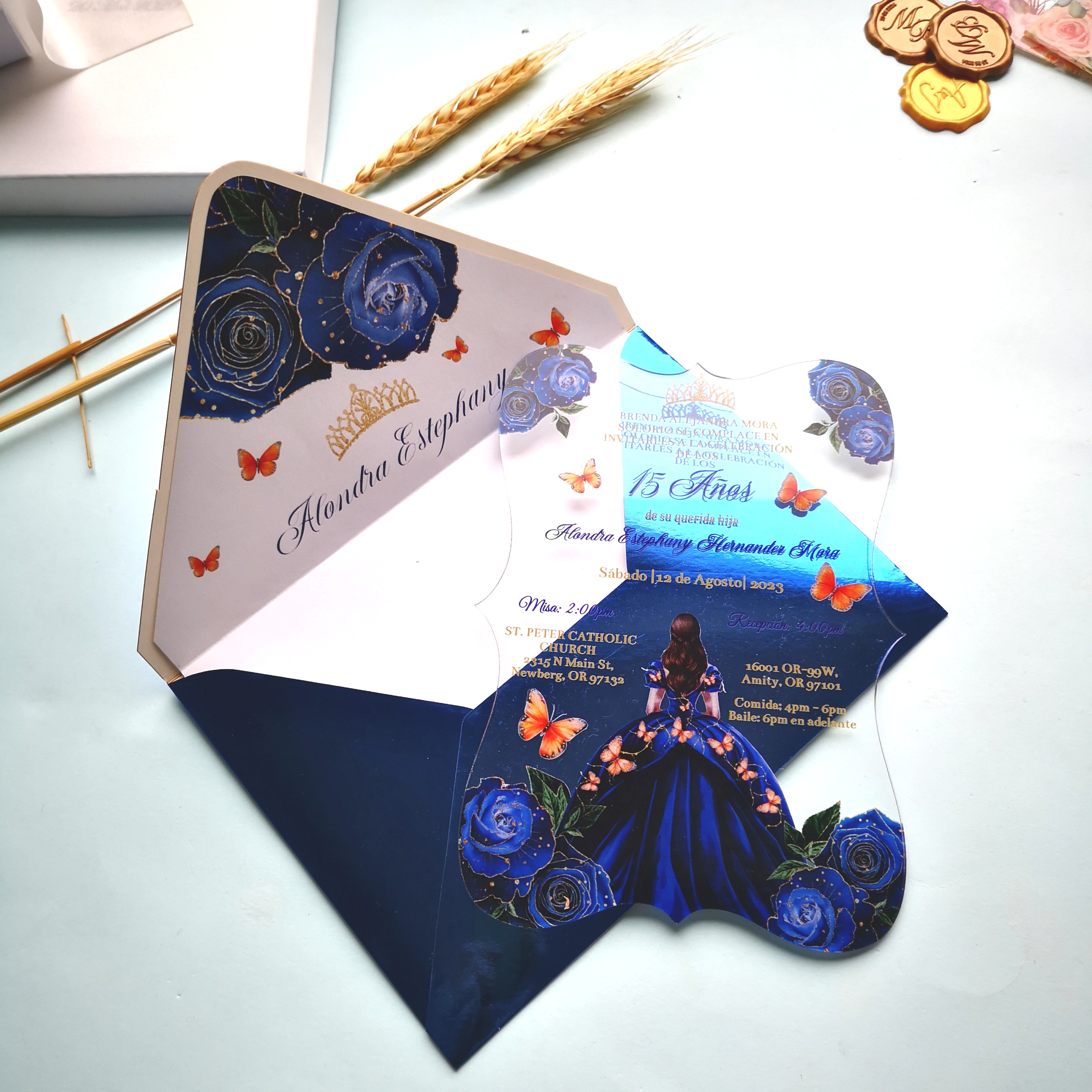 Clear Acrylic Invitation for S - Wedding Supply Business avis et prix