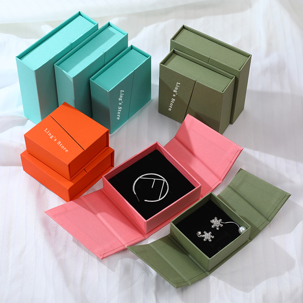 50Pcs Personalized Logo Jewelr - Wedding Favor Box avis et prix