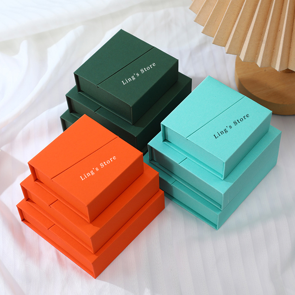 50Pcs Personalized Logo Jewelr - Wedding Favor Box avis et prix